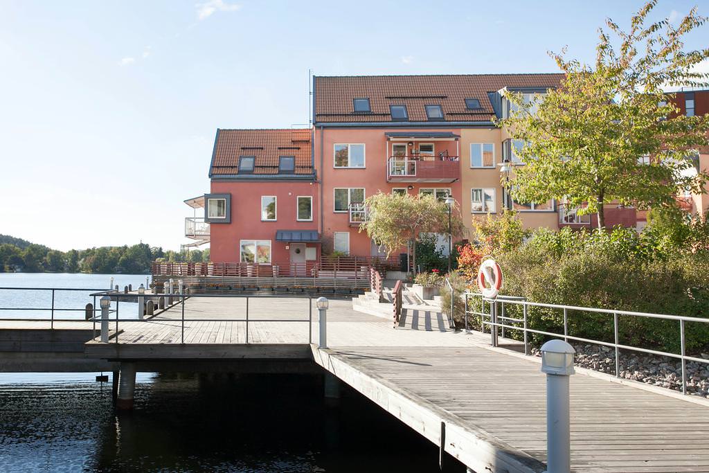 29. Putsad fasad till hus