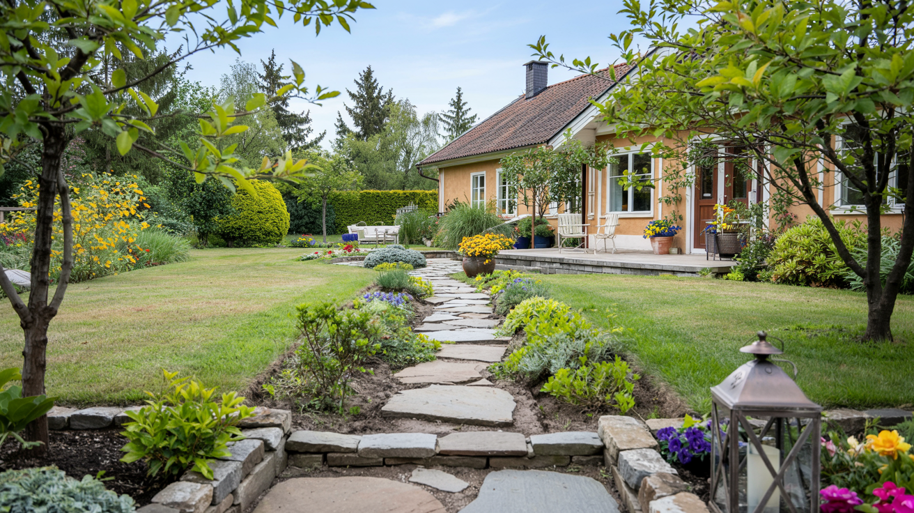 sten tradgard natural stone