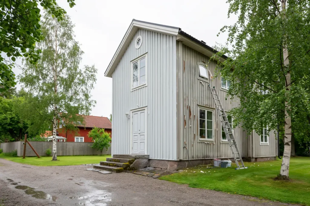juli r b sta tiden f r fasadtv tt och m lning s skyddar du huset innan sensommarens fukt